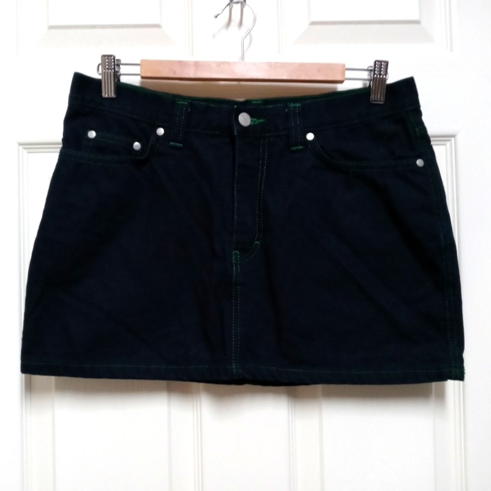 Divided Brand Black Denim Skirt